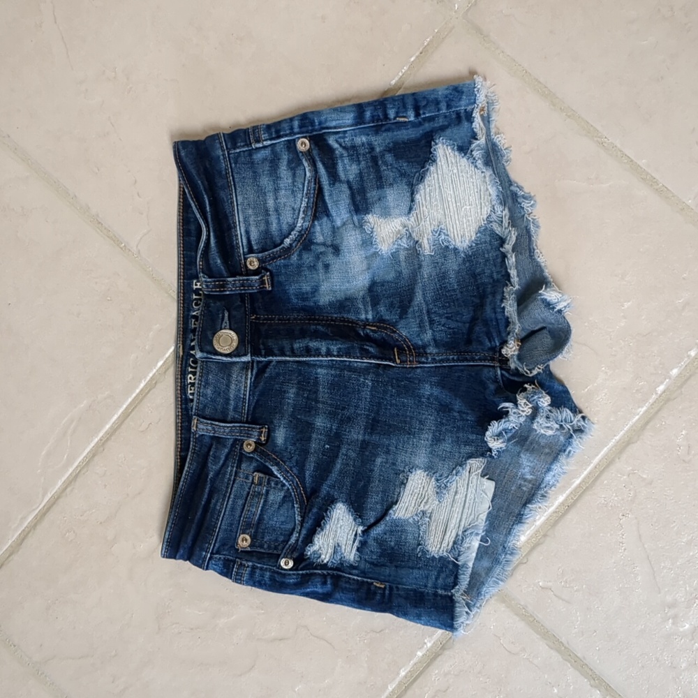 American Eagle Distressed Shorts